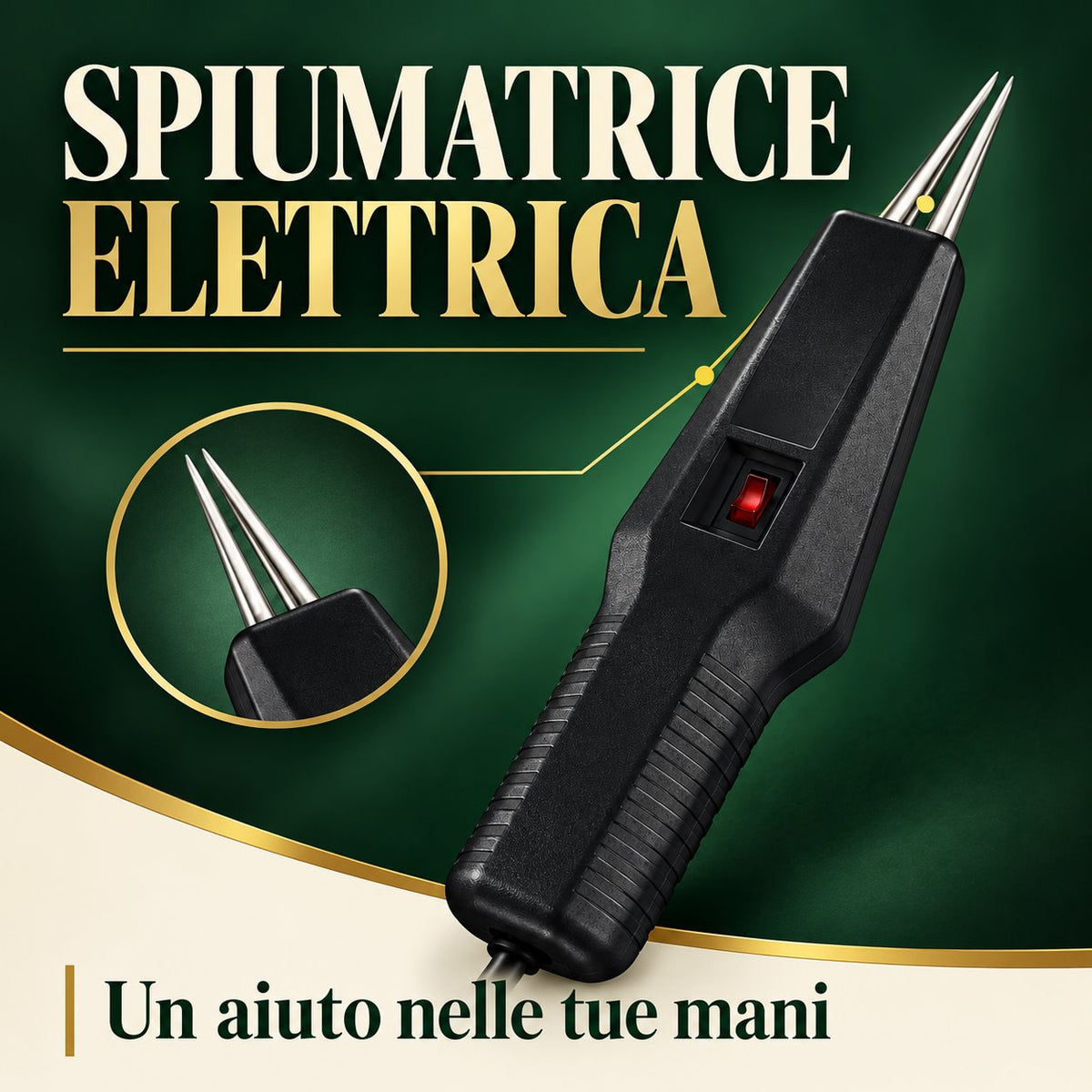 🐔 Spiumatrice Elettrica — 60 Secondi per Volatile