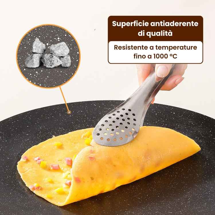 ⚡ Padella in pietra Maifan antiaderente a 6 strati compatibile con induzione IH