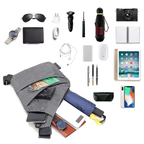 Borsa a tracolla antifurto - Blocco RFID (protezione dai dispositivi di lettura elettronici)