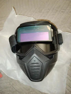⛑️ Maschera Da Saldatura Con Oscuramento Automatico 0,1 Ms – Smontabile In 2 Parti, Protezione Totale