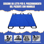 Tavola di trasferimento per pazienti con 6 maniglie rinforzate, cuscinetto medico multiuso per                       letti, anziani