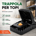 Trappola per Topi Trapper T-Rex | Scatto Rapido, Riutilizzabile
