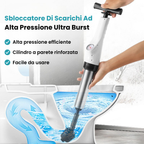 Sbloccatore Di Scarichi Ad Alta Pressione Ultra Burst (L)