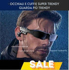 Occhiali da sole Bluetooth, auricolari per occhiali da musica
