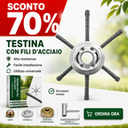 💥-70% OFF | La Testina Del Tagliabordi Ha 6 Bordi In Acciaio Inossidabile