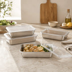 Portane a casa 12, pagane 6 | Contenitori in acciaio inox 304 da 2000 ml