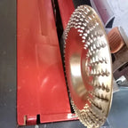 🛠️ Set 3 Dischi Abrasivi per Legno – Acciaio al Carbonio | Piatto, Curvo, Inclinato