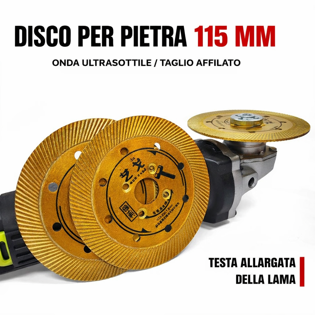 ⚡ Disco da taglio diamantato multifunzione 5 in 1 – taglio, sgrossatura, apertura di scanalature, modellazione e finitura delle superfici