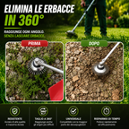 Disco in Filo d’Acciaio per Decespugliatore — Taglio a 360° | Compatibilità Universale