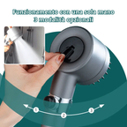 🔥 Soffione doccia 4 in 1 con massaggiante tedesco ad alta pressione con filtro dell'acqua