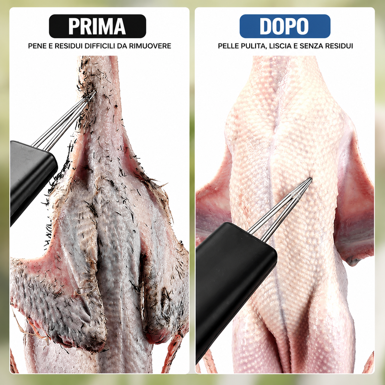 🔥50% DI SCONTO🦆🐓Spennapiume Elettrico per Pollame - Spiumatura facile, risparmia tempo e fatica!