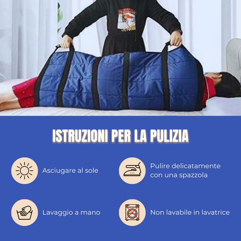 Tavola di trasferimento per pazienti con 6 maniglie rinforzate, cuscinetto medico multiuso per                       letti, anziani