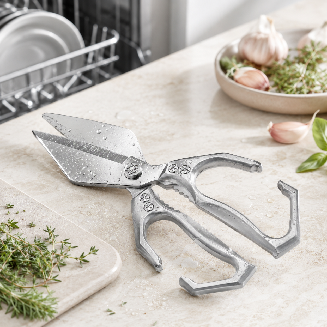 Forbici da Cucina Lama a Diamante