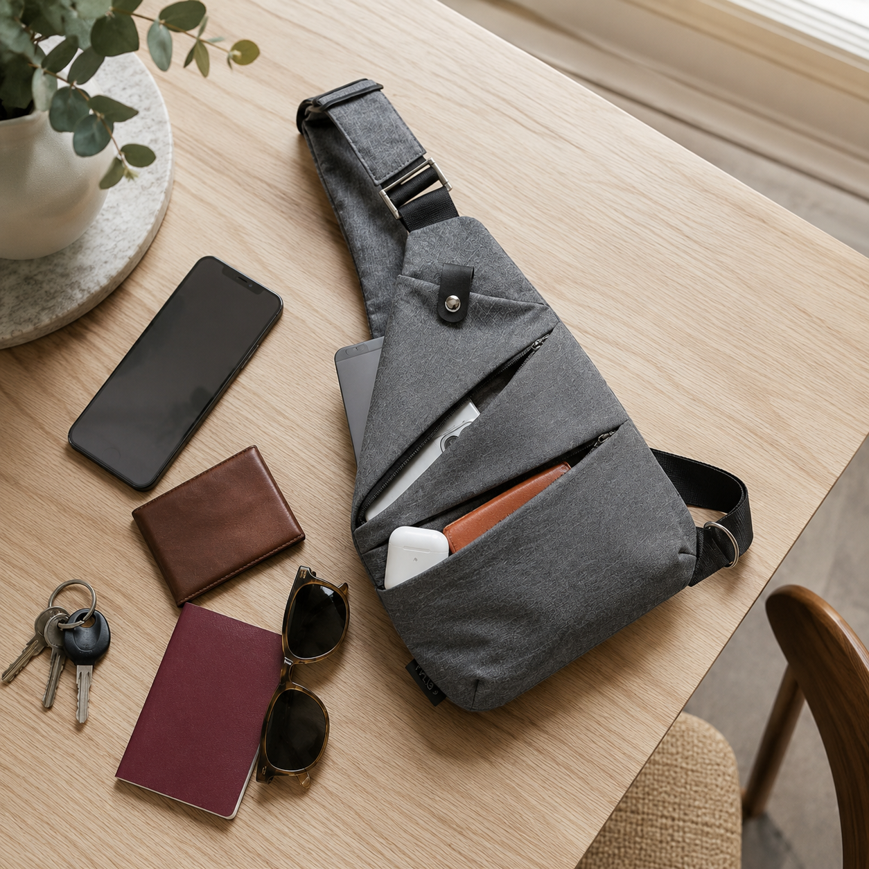 Borsa Antifurto RFID — Protezione Totale in Città e in Viaggio