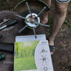 🇮🇹 Testina tagliaerba con 6 lame in acciaio intrecciato inossidabile