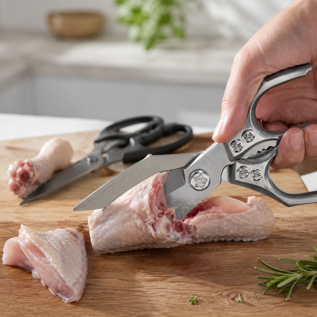 Forbici da Cucina Lama a Diamante