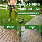 🇮🇹 La testina del tagliabordi ha 6 bordi in acciaio inossidabile (accessori inclusi)