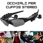 Occhiali da sole Bluetooth, auricolari per occhiali da musica