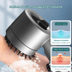 🔥 Soffione doccia 4 in 1 con massaggiante tedesco ad alta pressione con filtro dell'acqua