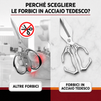 Forbici da Cucina Lama a Diamante