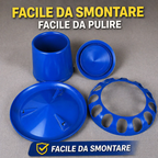 🐓 Mangiatoia automatica per galline, anatre e oche – grande capacità, risparmio di mangime.