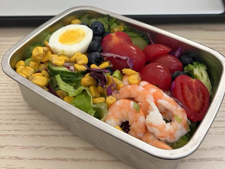 [SET 6 + 🎁 3 Gratis] Contenitore per alimenti in acciaio inox 316