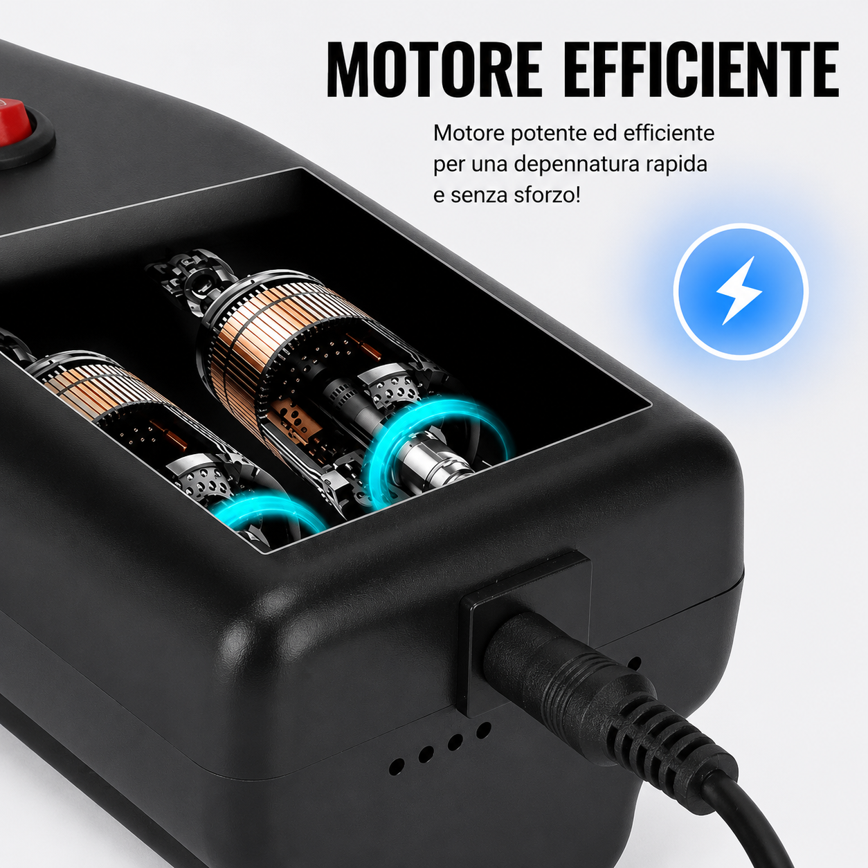 🔥50% DI SCONTO🦆🐓Spennapiume Elettrico per Pollame - Spiumatura facile, risparmia tempo e fatica!