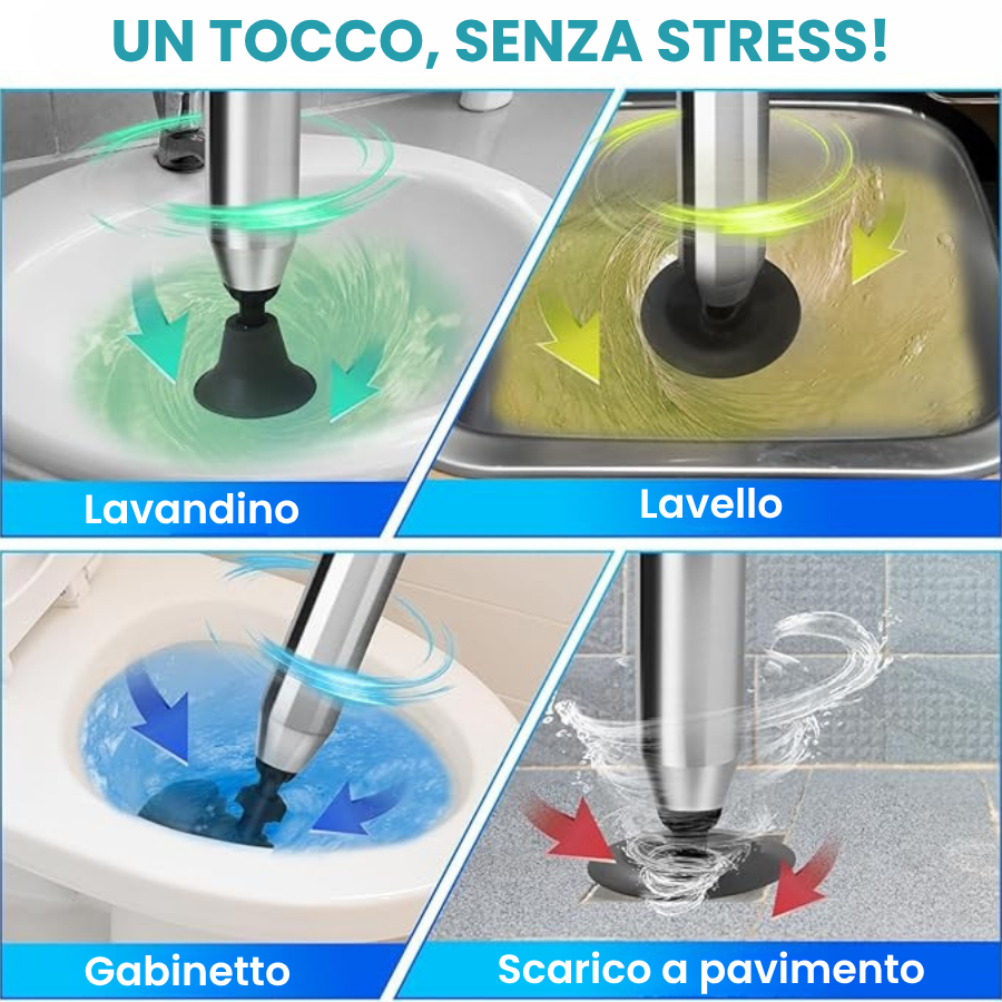 Sbloccatore Di Scarichi Ad Alta Pressione Ultra Burst (L)