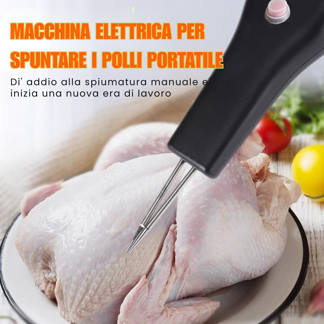 Spiumatrice automatica per polli - ⏰ Risparmia 3 volte più tempo!!