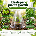 🌿 Copertura Protettiva per Piante – Riutilizzabile, Facile da Installare