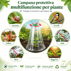 🌱 Copertura Protettiva per Piante – Riutilizzabile, Facile da Installare