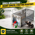 BestSeller™ - Gabbia Trappola Umana Per Topi, Mouse E Scoiattoli Vivi