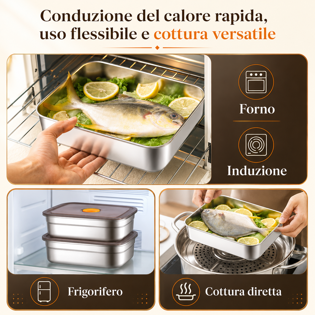 ⚡ Scatola Ermetica In Acciaio Inox Tedesco 316 Per Conservare Gli Alimenti