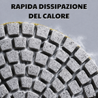 Disco Lucidante Diamantato ad Acqua 2 Pollici (5cm) – Tampone Morbido per Pietra e Giada, Compatibile con Smerigliatrice Angolare