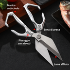 Forbici da Cucina Lama a Diamante