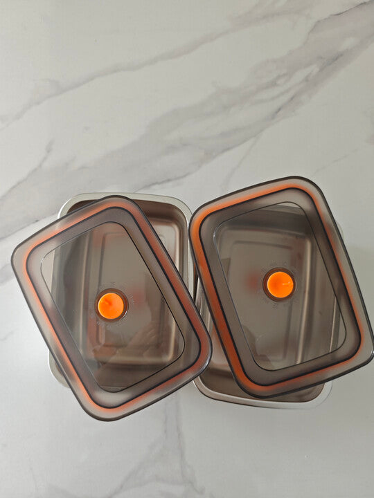 [SET 6 + 🎁 3 Gratis] Contenitore per alimenti in acciaio inox 316