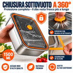 ✨ Prendi 12, Paghi 6 | Contenitore per alimenti sottovuoto in acciaio inossidabile 316L (Grande capacità)