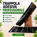 Trappola Adesiva Extra Large per Topi e Insetti