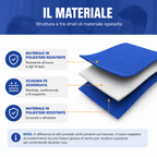 Telo di trasferimento per anziani e pazienti — 6 maniglie rinforzate, lavabile