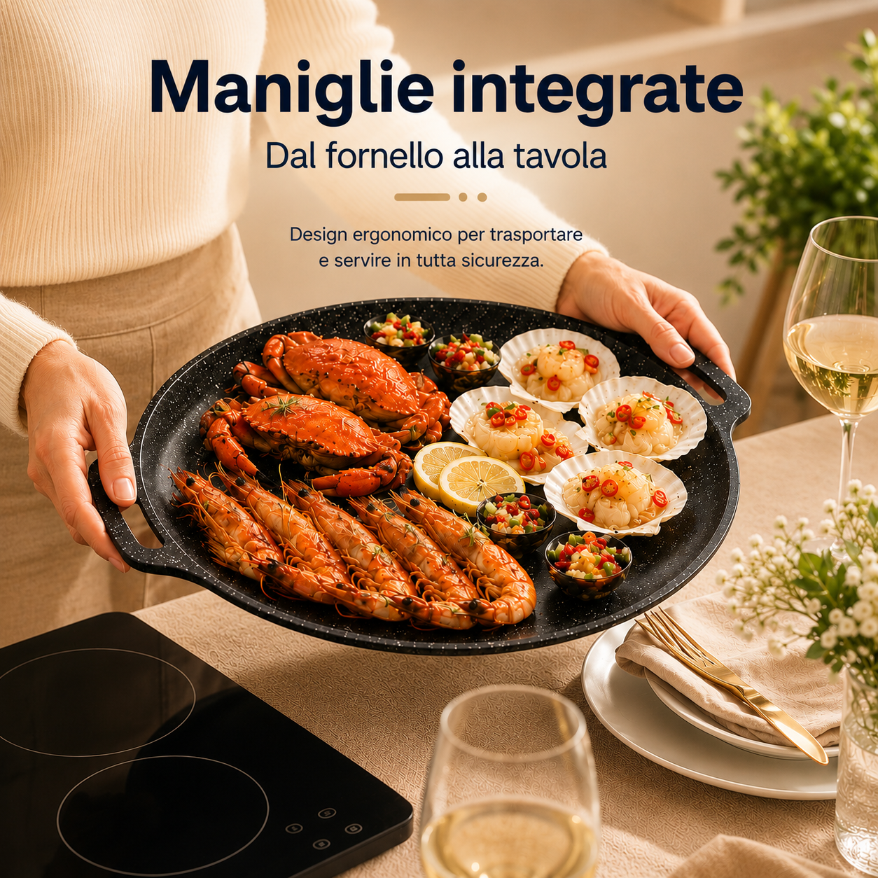 Padella Antiaderente Naturale | Pietra Maifan