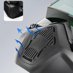 Maschera Da Saldatura Con Oscuramento Automatico 0,1 Ms – Smontabile In 2 Parti, Protezione Totale