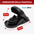 Trappola per topi - Trappola ad alta resistenza - Utilizzabile fino a 10 anni