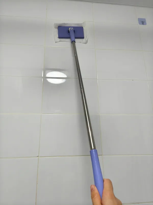 🇮🇹 Mop con cambio del panno in acciaio inossidabile tedesco