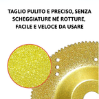 Disco Diamantato 5 In 1 – Taglia, Leviga E Modella In Pochi Secondi