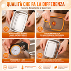 ⚡ Scatola Ermetica In Acciaio Inox Tedesco 316 Per Conservare Gli Alimenti