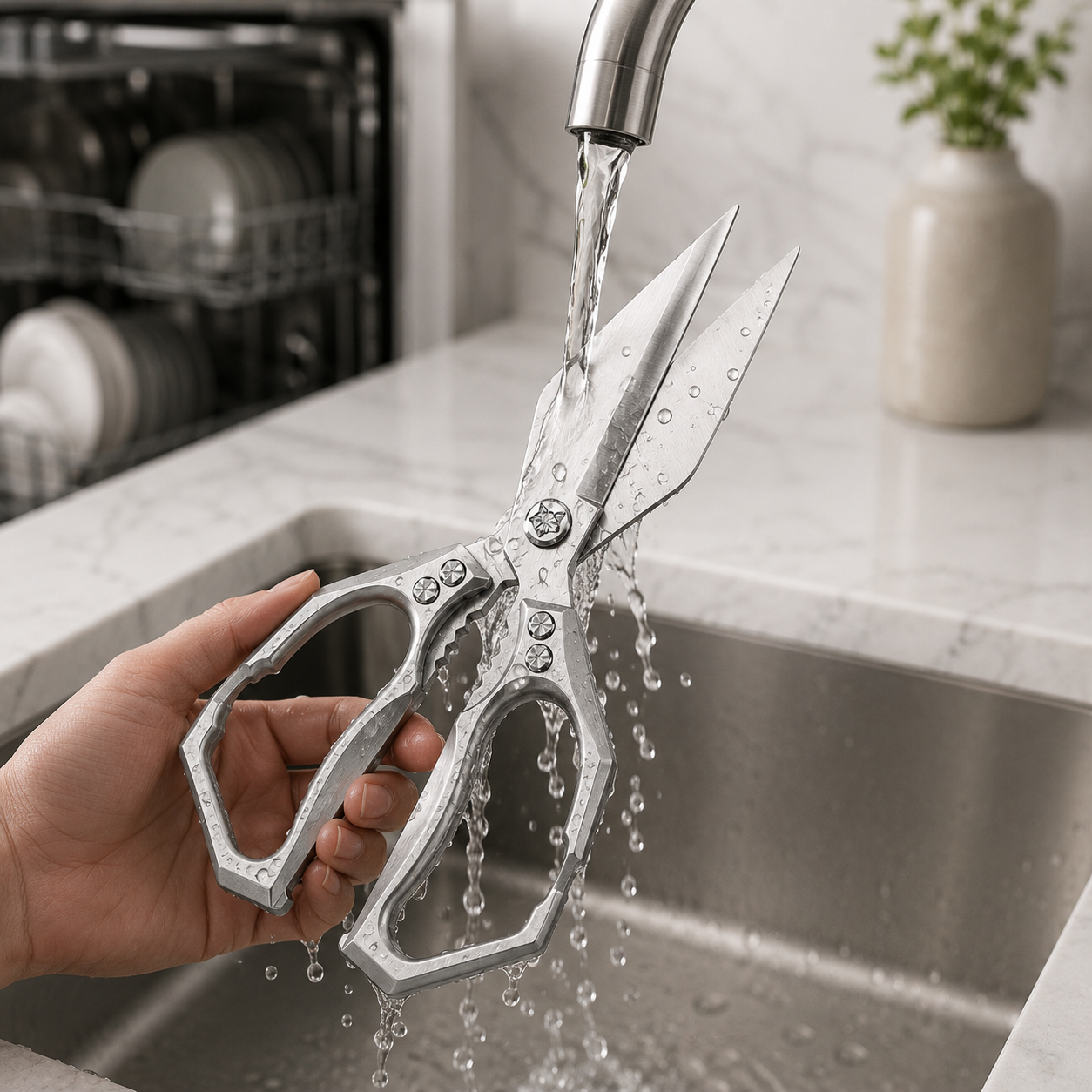 Forbici da Cucina Lama a Diamante