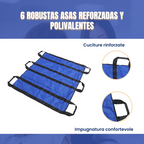 Tavola di trasferimento per pazienti con 6 maniglie rinforzate, cuscinetto medico multiuso per                       letti, anziani