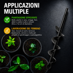 Trivella a Spirale per Trapano da Giardino