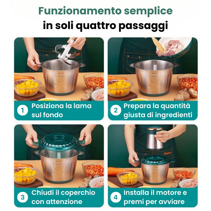 Electric Chopper™ per processori di alimenti