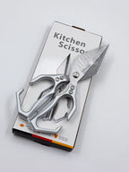 Grandi forbici con lama a forma di diamante, realizzate in solido acciaio inossidabile importato dalla Germania